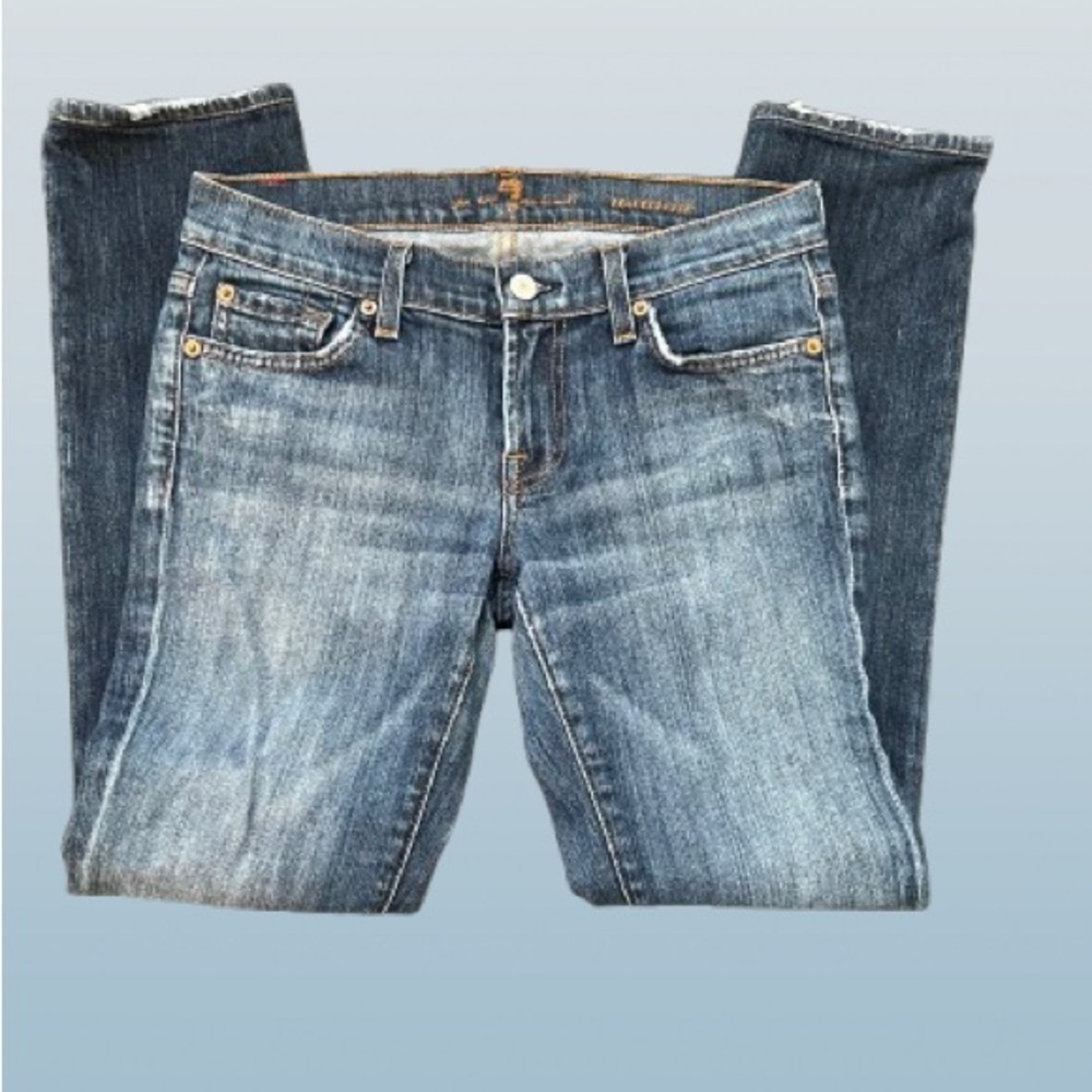 7 For All Mankind Roxanne Dark Wash Jeans 26